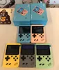 MACARON MACARON HOLETHELD GAMES CONSOLE RETRO VIDEO Game Player 8 Bit Mini Players 400 Games 3 in 1 AV Pocket Gameboy Color LCD