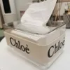 Storage Boxes Bins Napkin Carton Cute DIY Kitchen Paper Towel Ribbon Decoration Organizer 221028