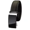 Belts Men's Belt Genuine Leather Men Quality Luxury For Strap Male Metal Automatic Buckle