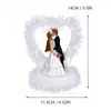 Party Decoration Groom Bride Marry Resin Character Wedding Ornament Cake Topper Couple Characters Valentine Gifts Layout Prop Decor