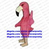 Pembe Flamingo Bird Maskot Kostümü Yetişkin Karikatür Karakter Kıyafet Tiyatro Performansları MarketplStar MarketplGenius ZX2635