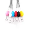Self Defense Alarm systems 110db 5 Colors Egg Shape Girl Women Security Protect Alert Personal Safety Scream Loud Keychain Alarm System