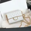 10A Mirror Quality Luxury Designer Evening Bag Designer Women Chain Cross Body Påsar med Box C130