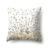 Kudde 1 st abstrakt geometriska och guldlinje polyester täcker hem mjuka möbler kast