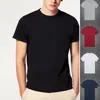 Herr T-shirts Sommarbroderi Flerfärgad liten häst Kortärmad T-shirt Homre Bomull Casual O-hals Homme Enfärgad topp