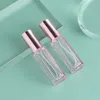 100pcs 5ml 에센셜 오해 향수병을위한 빈 유리 스프레이 병 미세 안개 분무기 병