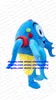 Mascot Costume Blue Octopus Devilfish Octopi Cuttlefish Inkfish Sepia Squid Calamary Dorosła postać na żywo urocza ZX1568