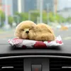 Interior Decorations Car Ornaments Cute Dog Doll Air Freshener Purify Home Auto Decoration Puppy Adsorb Odor Deodorant Bamboo Charcoal