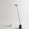 Tischlampen moderner Marmor Eisenboden einfache nordische geometrische Leuchte für Schlafzimmer Nacht
