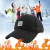 Kogelcaps ha oh faux lamb wol honkbal pet voor mannen dames teddy fleece sporthoeden warme winter outdoor reis cadeau jeugd