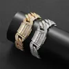 18mm 7/8/9 zoll Hiphop Bling CZ Kubanischen Ketten Link Armbänder Männer Hip Hop Iced Out armband Männlichen Punk Schmuck