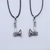 Pendant Necklaces 12pcs Norse Viking Hammer Axe Necklace Odin Raven Wolf Slavic Amulet Jewels