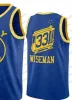 Mężczyzn Kobiet Jersey James Wiseman Stephen Curry 12 Kelly Oubre Jr. City Black Yellow Blue Basketball J