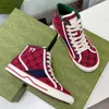 Casual schoenen heren en dames hardloopschoenen tennis sneakers wit roze klassiek Jacquard denim retro skateboard ontwerper 2022