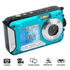 Digital Cameras 2.7inch TFT Waterproof 24MP MAX 1080P Double Screen 16x Zoom Camcorder HD268 Underwater 221101