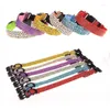 Colarinho de cachorro Pet Led Luminous Collar Leopardo