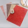 Table Mats 1PC PVC Placemat Non-slip Dining Drink Coasters Heat Resistant Pot Holder Dish Plate Mat Modern Al Home Decor