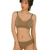 Yoga outfit 2022 Kvinnor Push Up Bh Tube Top Seamless Bralette med bröstkudde Sexig underkläder Summer Brassiere Underwear Beauty Back