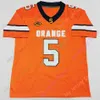 Syracuse Orange Football Jersey NCAA Sean Riley Lakiem Williams Eric Dungey Chandler Jones Dwight Freeney Marvin Harrison