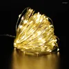 Christmas Decorations Year Decoration 1M 2M 3M 5M 10M Copper Wire LED String Lights For Home Navidad 2022 Noel