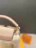 France Femmes Soft Vison Fourrure Capcines Sac à bandoulière Poignée supérieure Sac fourre-tout Sac à main de luxe Designer Dames Multi Pochette Grande Capacité Bracelet en cuir véritable Bandoulière