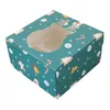 Gift Wrap Window Children's Gifts Food Packaging Boxes Christmas Paper Bag Egg Tart Cookie