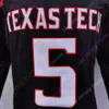 2023 Новый NCAA Texas Tech TTU Jerseys 5 Patrick Mahomes II Футбольной Джерси размер молодежи взрослые