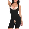 Bantningsremkvinnor hela kroppen shaper sömlös företag kontroll faja midja cincher underbust tränare korsett bodysuit shapewear 221019