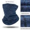 Bandanas Windproof Winter Ski Mask Fleece Warm Scarf Neck Gaiter Thick Outdoor Sports Headband Cycling Face 5 Colors