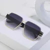 Sunglasses 2022 New Fashion Square Womens advanced sense ins sunscreen glasses trend
