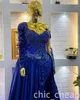 2022 ARABIC ASO EBI MERMID LACE SUKIENKI PROM KRYTALNY Evening Formalne przyjęcie Drugi przyjęcie urodzinowe Suknie Sukienka ZJ202