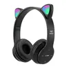 Multiolor Cool Glow P47M cuffie wireless auricolari Bluetooth pieghevoli per IOS Xiaomi Samsung Huawei auricolare