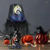 Lampes de table Résine Halloween Nuit Monstre Lampe Lumineuse Danse Décoration Cadeau