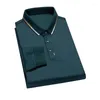 Heren polos maat 8xl 7xl 6xl herfst mode losse polo shirt mannen lange mouw casual heren shirts met zak bovenkwaliteit homme