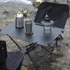 Lägmöbler Lätt vikta campingbord Aluminiumlegering Material Picknick multifunktionell mini djärv stabil utomhus