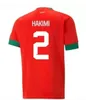 2022 Jerseys de futebol marroquino Hakimi maillot marocain ziyech en-nesyri futebol camisetas homens kit infantil harit saiss idrissi boufal camisa maroc maroc camisa 22 23 23 23 23 23 23