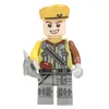 Bricks Blocks Toys Minifig giocattolo giocattolo piccolo ninja bambola di pollo alimentazione coppia coppia di regali per bambini casuali