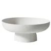 Diskplattor Fruit Dish Round Drain Basket Modern Style Container för köksbänk Bord Mittstycke Dekorativ heminredning 221022