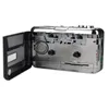 Cassettedekken draagbare spelerrecorder stand -alone audiomuziektape naar mp3 converter opslaan in USB Flash Drive 221027