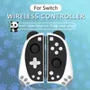 Spielcontroller niedlich für NS Switch Bluetooth-kompatible Gamepad Geeignetes linke und rechte Griff Joycons Wireless Panda