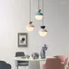 Pendelleuchten Kronleuchter Net Red Kreative Kleine Persönlichkeit Makaron Lampe Schlafzimmer Nacht Angelschnur Restaurant Tisch