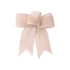 Decorative Flowers Christmas Decorations Linen Bows Tree Wreaths 10 Inch For Indoor Vehicle Wreath