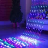 Strings 3x3M/6x3M/3x6M LED Waterfall Curtain Light Outdoor Fairy Christmas Meteor Shower Rain For Holiday Decor