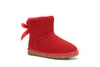 أحذية ugglies لعام 2021 بأستراليا مصممة للنساء والأطفال الأسترالي التمهيد للشتاء بأزرار أحذية الثلج من الفرو فروي كلاسيكي قصير بيلي دافئ فيونكة