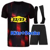 RBL 23 24 Voetbalshirts FORSBERG Camiseta HEE CHAN HALSTENBERG POULSEN Sorloth 2023 2024 Voetbalshirts CUNHA Szoboszlai Olmo Silva Heren Kinderen kind volledige set