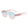 Sunglasses 2022 New Fashion Square Womens advanced sense ins sunscreen glasses trend