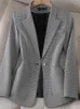 Kvinnors kostymer lady casual aff￤rskvinna blazer formell design f￶r