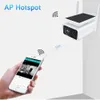 IP -camera's 3MP Zonne -aangedreven beveiligingscamera Wireless WiFi Surveillance Camera IP66 Waterdichte Outdoor IP -cam met nachtzicht PIR Detect 221101