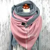 Kvinnors jackor kvinnor vintage tryck boho halsdukar sjalar wraps vinter varmt kort