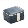 Jewelry Box Kids Jewelries Holder Exquisite Multi-layer Portable Creative Trinket Storage Box Earrings Ring Necklace Studs Organizer Display Case Travel BC154